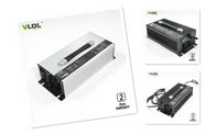 draagbare de Batterijlader van 48V 30A voor van het Lithiumion en Lood Zure Batterijen Zwarte of Zilveren Huisvesting